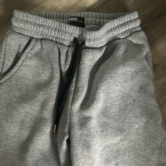 Gray Jogger Sweatpants - Picture 2 of 3